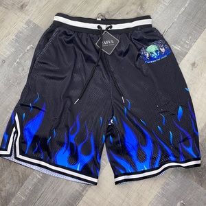 Printed basketball shorts